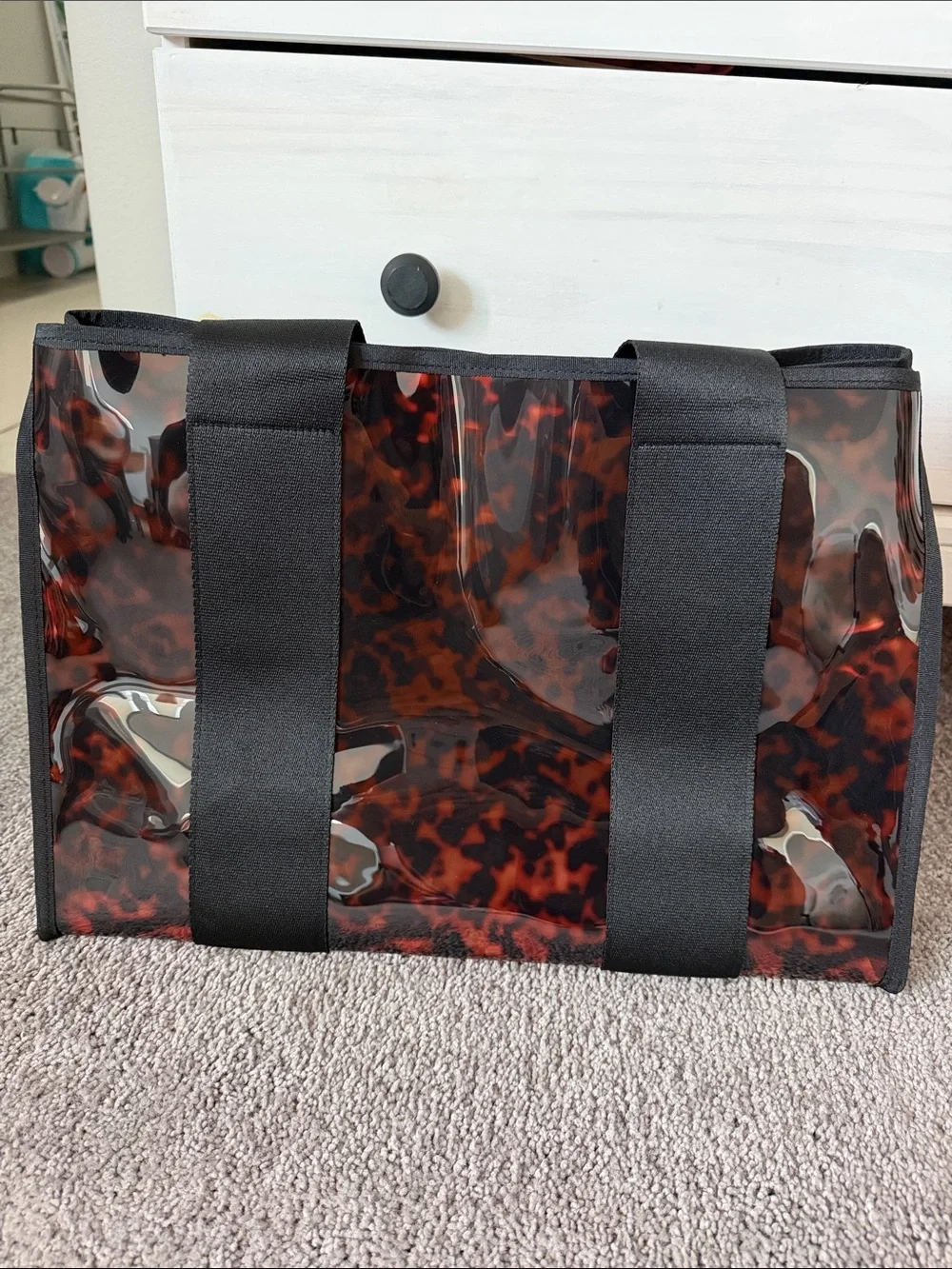 case-mate Tortoiseshell Bow Jelly Tote - Picture 5 of 6